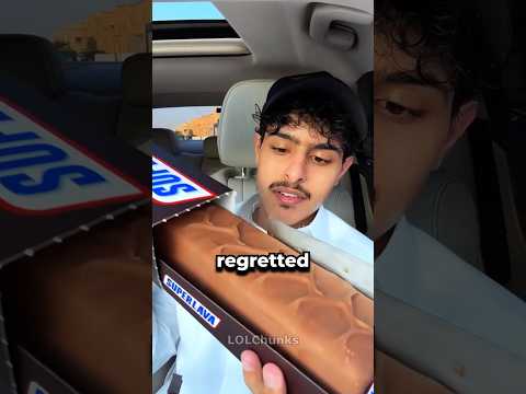 This Giant Snickers Was a Huge Mistake 🤯 (@k.malyeh/IG)