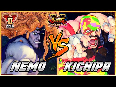 SFV CE 🔥NEMO (Gill) vs KICHIPA-MU (Zangief) | FT5 Set 🔥 SF5 TenSFV
