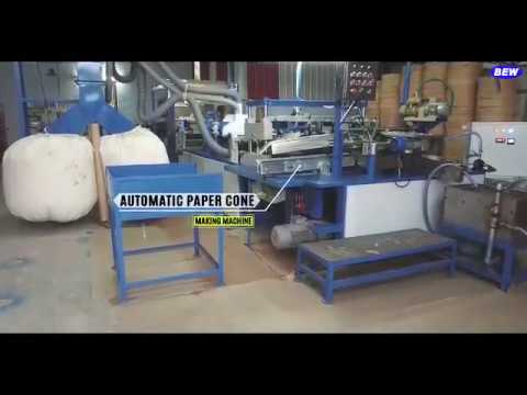 Automation grade: automatic paper cone winding machine, capa...