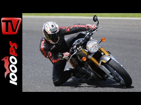 Triumph Thruxton R - 2016  Rennstrecken Test | Pannoniaring