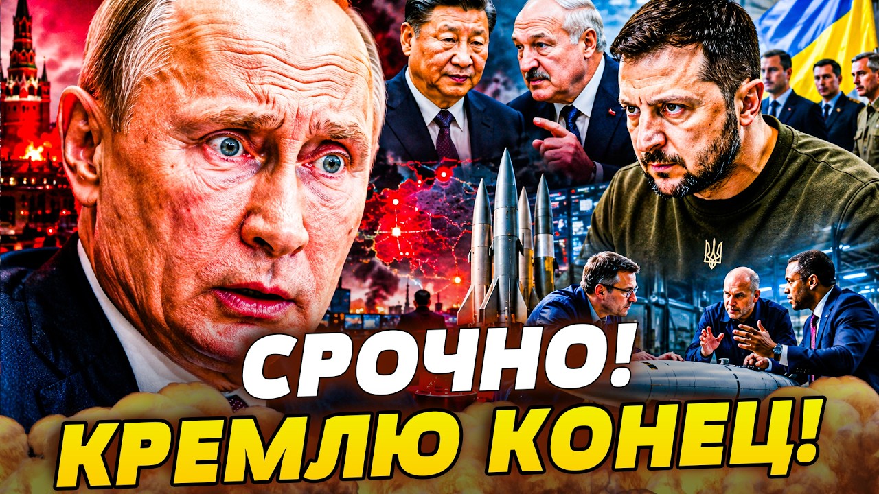 💥ТОЛЬКО ЧТО! ЭТО ЗАЯВЛЕНИЕ ЗЕЛЕНСКОГО УНИЧТОЖИЛО ПУТИНА! СИ И ЛУКАШЕНКО: РФ 