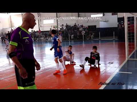 C T GRESFI 5 X 3 MEDIANEIRA CLUBE DE FUTSAL COPA NFP 2018 SEGUNDA FASE