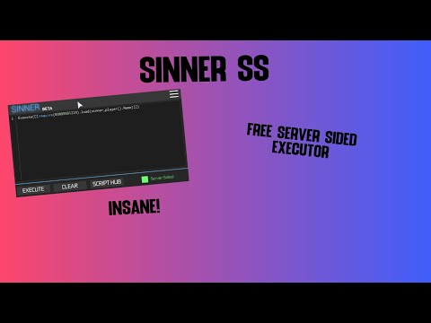How to get Sinner SS | FREE server sided executor!