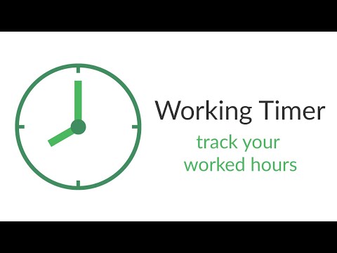 Working Timer - Timesheet Video