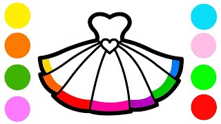 How to Draw a Simple Dress Step by Step for Kids