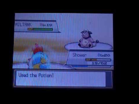 Lets play Pokemon soul silver part 20 : whitney and her god for saken miltank