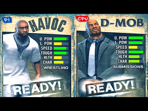 HAVOC vs D-MOB 😈 [Def Jam Fight for NY] Best Top Fighting Games Until 2020! Full HD 60FPS New Video!