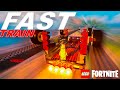 🚀 SUPER Fast TRAIN🚆 - Fortnite LEGO Tutorial