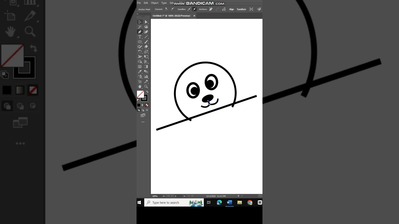 How to Create a Cute Panda Illustration in Adobe Illustrator 🐼✨