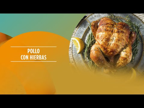 Pollo con hierbas