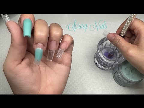 Spring Acrylic Nails