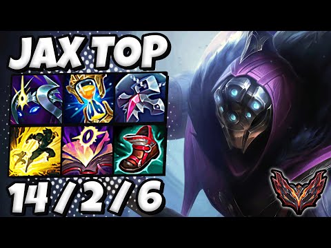 Jax vs Vayne [ TOP ] Lol Korea Grandmaster Patch 14.4 ✅