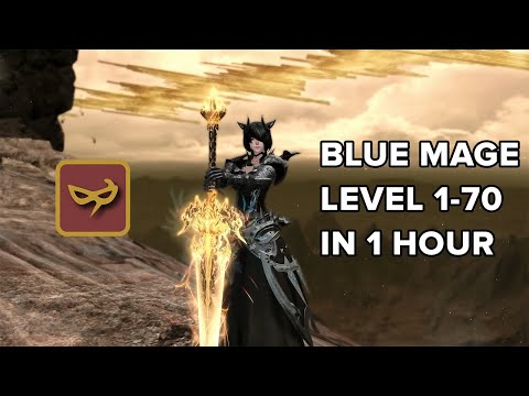 A guide to boosting your FFXIV blue mage level 1-70 in 1 hour