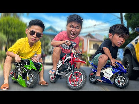 Intense RACING ng mga MINI NINJA sa BG HOUSE! (may nasiraan)