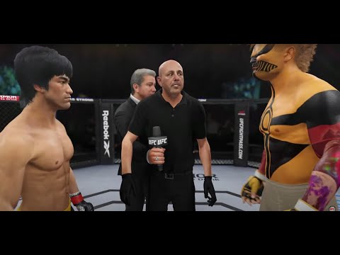 UFC 4 | Bruce Lee vs. Orange Mutant (EA Sports UFC 4)