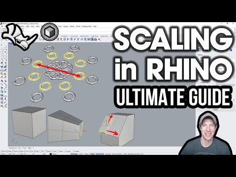 The Ultimate Guide to SCALING OBJECTS in Rhino