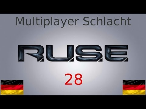 RUSE 2v2v2v2 auf Verrat als USA+GER - Multiplayer Schlacht Nr. 28a (Deutsch)