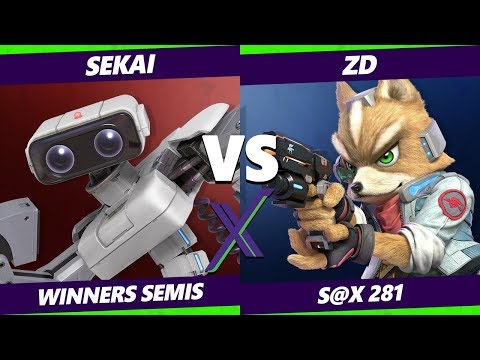 Smash Ultimate Tournament -  Sekai (Rob) Vs. Demise | ZD (Fox) - S@X 281 SSBU Winners Semis