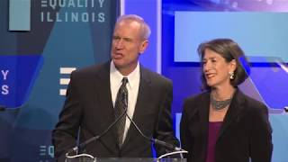 Equality Illinois 2018 Gala - Gov. Bruce Rauner and First Lady Diana Rauner