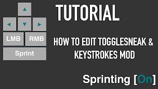 How To Edit Keystrokes Mod How To Edit Keystrokes Mod