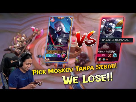 MISI MOSKOV COMETOPAPA MENENTANG JOHNSON SUPREME BRUNEI! MLBB