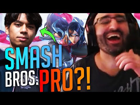 Super Smash Bros veteran has been playing LoL for 2 months and is shaving with Irelia!