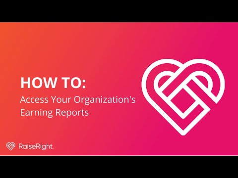 How to Access Earning Reports