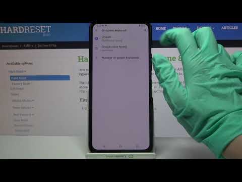 Manage Text Correction Keyboard Feature  - ASUS ZenFone 8 Flip