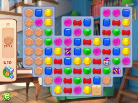 Homescapes Level 32 Walkthrough