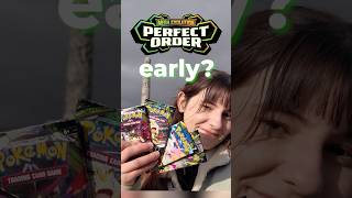 Opening Perfect Order early!