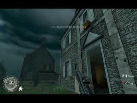 "Call of Duty 2", full walkthrough on Veteran, Chapter 7 - The Battle for Caen, part 3 - "The Tiger"