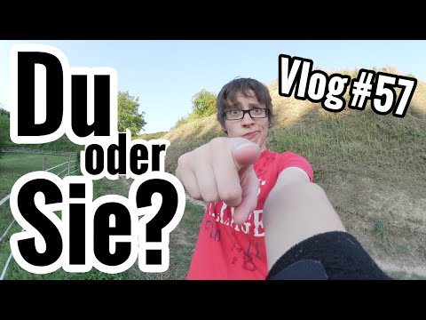 Vlog #57 - Du oder Sie?