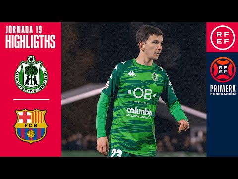 Resumen #PrimeraFederación | CD Arenteiro 2-0 FC Barcelona Atlètic | Jornada 19, Grupo 1