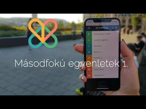 MÁSODFOKÚ EGYENLETEK 1 | matek egyszerűen