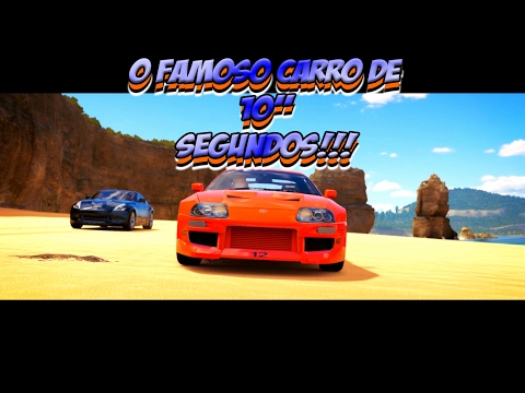 CIRCUITO DE GOLIAS COM O SUPRA DO VELOZES E FURIOSOS - Forza Horizon 3