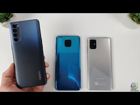 Oppo Reno 4 Pro vs Redmi Note 9 Pro vs Samsung Galaxy A51 | Speedtest & Camera Comparison