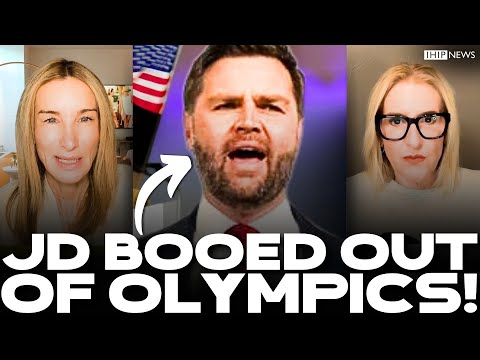 IHIP News: JD Vance BOOED at OLYMPICS, Sending Him Into a STAGE 5 MELTDOWN!