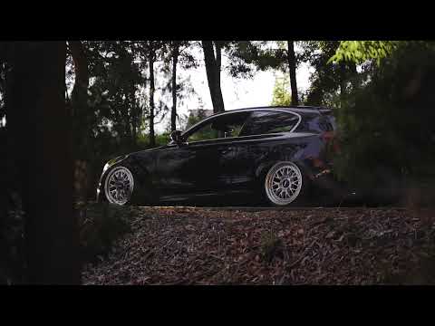 BMW e81 bagged || sunset carporn- 4K