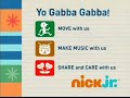 Nick Jr Yo Gabba Gabba Curriculum Board 2010