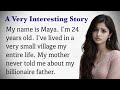 English Listening Practice My Secret Billionaire Father