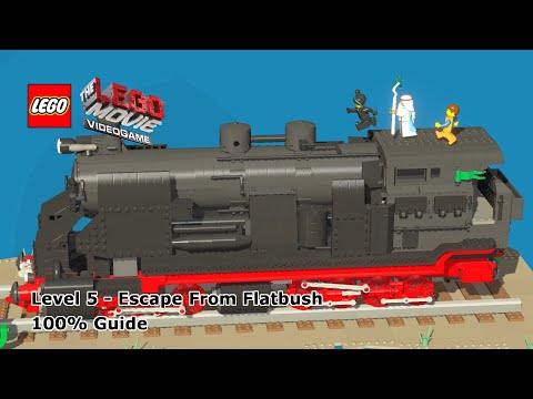 #5 Escape From Flatbush 100% Guide - The LEGO Movie Videogame