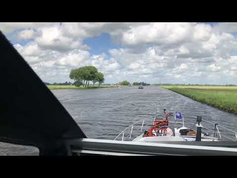 Betrieb auf dem Prinses-Margriet-Kanaal