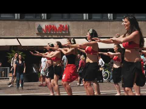 Tahiti tanc flashmob Budapest 2019
