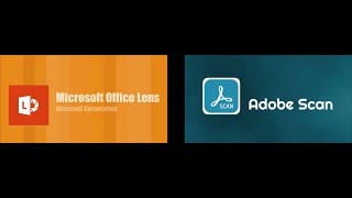 Microsoft Office Lens & Adobe Scan ile resim, belge vb. tarama