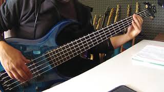 Angélique Kidjo ft Alicia keys. Djin Djin. Bass cover