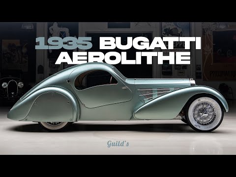 History of the 1935 Bugatti Aerolithé