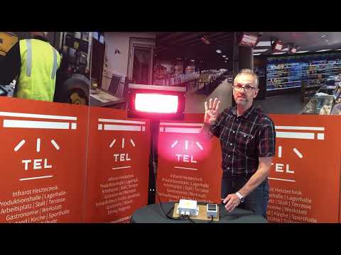 Produktvorstellung Bundle Apollo Infrarotheizstrahler Arbeitsplatzheizlösung durch TEL GmbH