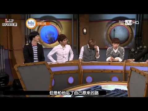 [中字] 130408 INFINITE인피니트@Mnet Beatles code2