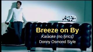 BEST KARAOKE -  Breeze On By  -  Donny Osmond (no lyrics)