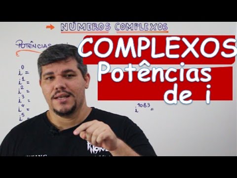 COMPLEXOS:  POTÊNCIAS DE i (unidade imaginária) (AULA 2/14)